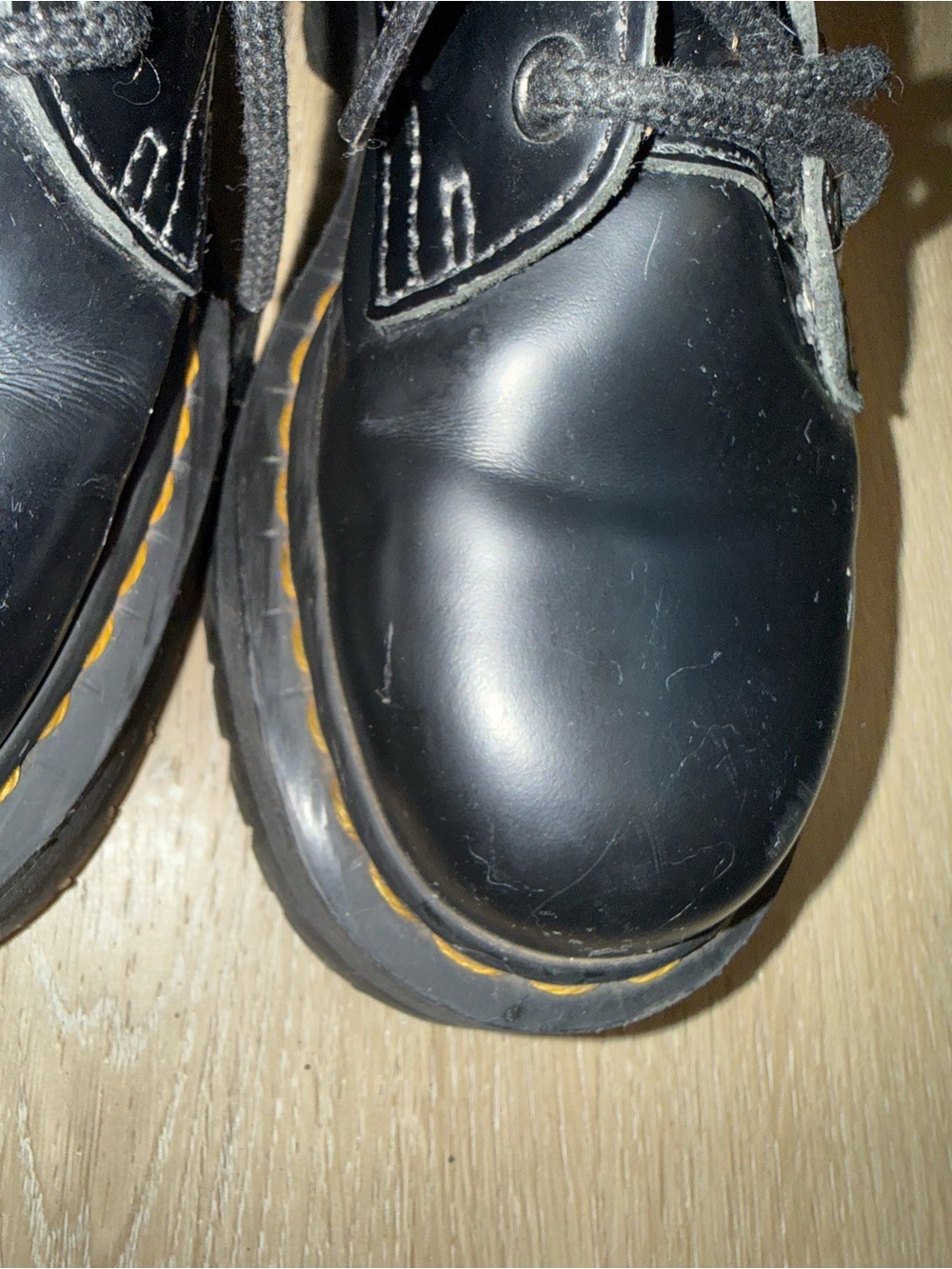 Dr. Martens JADON BOOT SMOOTH LEATHER PLATFORMS - Picture 5 of 10
